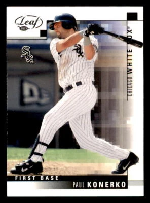 2003 Leaf #33 Paul Konerko Chicago White Sox - Image 1 of 2