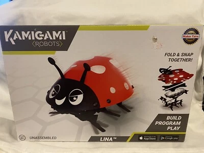 Programa plegable y a presión Kamigami Lina sin montar juego nuevo en caja Ladybug Foto 1 de 3