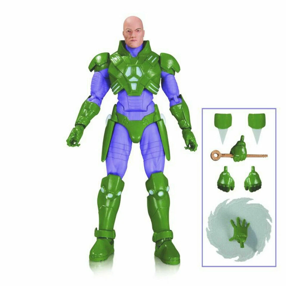 DC COMICS COLLECTIBLES DC ICONS LEX LUTHOR FOREVER EVIL ACTION FIGURE NEW! - Immagine 1 di 1