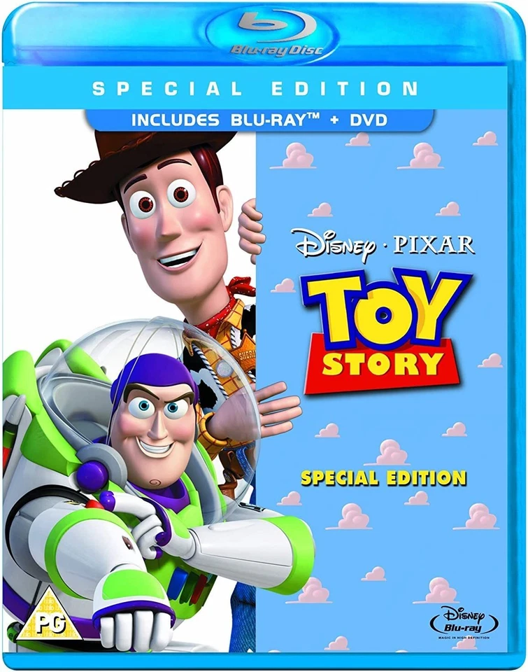 Toy Story (Blu-ray/DVD, 2010) Disney Pixar's Wonderful Animated Adventure NEW!! - Image 1 of 1