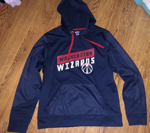 NBA TX3 Warm Washington Wizards Mens Hoodie Sweatshirt Medium Cover