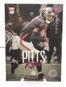 2021 Panini Chronicles Luminance Football Pink Kyle Pitts Rookie RC Atlanta - Bild 1 von 1