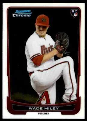 Bowman Chrome Wade Miley #15 2012 Foto 1 de 2