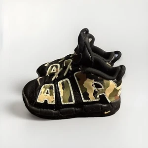 Nike Air More Uptempo Black Camo Toddler/Infant Size 8C - Picture 1 of 9