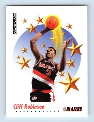 1991-92 SkyBox Clifford Robinson Portland Trail Blazers #507 - Image 1 of 2