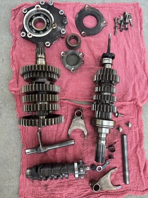 06 07 SUZUKI GSXR600 MOTOR TRANSMISIÓN TRANNY ENGRANAJES GSXR 600 2007 Foto 1 de 4