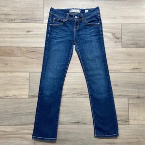 Buckle BKE Addison Womens Stretch Cropped Jeans Size 25 Blue BK10177 - Picture 1 of 16