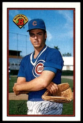 1989 Bowman Baseball Card Kevin Coffman B Chicago Cubs #282 - Image 1 of 2
