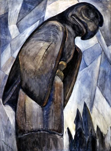 Adler Totem im kanadischen Wald von Emile Carr - Bild 1 von 1
