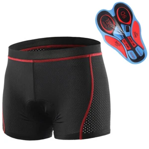 Men Cycling Underwear Shorts Breathable Gel Padded Bike Bicycle Riding Pants - S - Picture 1 of 12