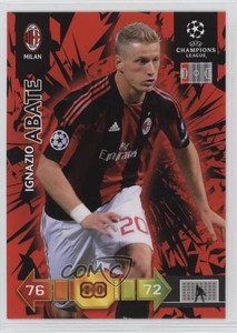 2010-11 Panini Adrenalyn XL UEFA Champions League Ignazio Abate