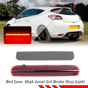 Red LED Third Brake Light High Level Stop Lamp for Renault Megane MK3 2008-2016 - Picture 1 of 11