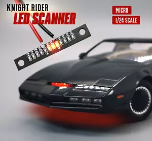 1/24 RC LED Scanner KNIGHT RIDER Effect Light Bar RED - Picture 1 of 8