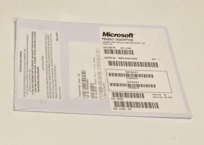 Windows Server 2008 EMB Remote Desktop services CAL RDS 6VC-01464 - Image 1 of 2