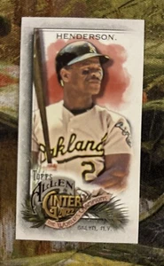 Rickey Henderson 2022 Topps Allen & Ginter Mini SP #12 Oakland Athletics - Picture 1 of 2