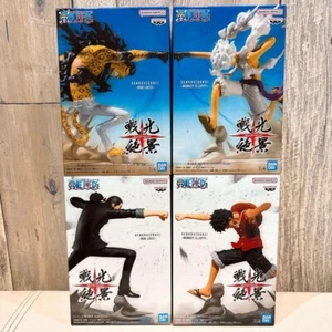 Juego de 4 figuras Banpresto Senko Zekkei One Piece Luffy Gear 5 y Rob Lucci envío y devolución - Imagen 1 de 6