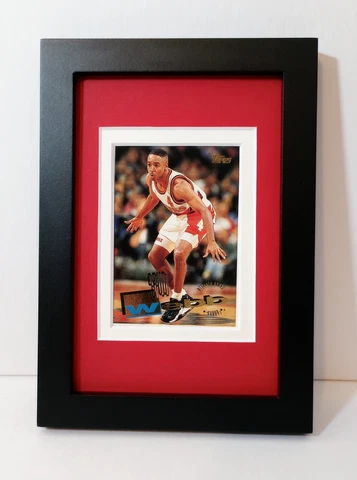 Spud Webb Atlanta Hawks Display Custom Framed NBA Basketball Card Plaque Cover
