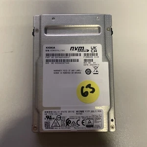 Kioxia 1.92TB SDFHQ85GEB02T NVMe 2.5in SSD (63% Health) - Afbeelding 1 van 2