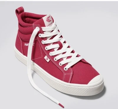 Zapatillas altas de lona Cariuma Pantone Viva Magenta talla W 9/M 7,5 algodón Foto 1 de 4