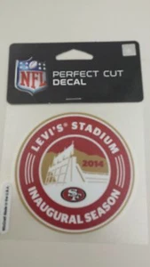 NFL San Francisco 49ers Aufkleber Levi's Stadium Inaugural Season 2014 - Bild 1 von 1