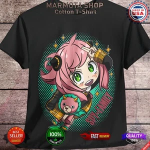 Spy X Family T-Shirt Anya Forger Yor Loid Anime Tee Shirt Kawaii Unisex All Size - Picture 1 of 18