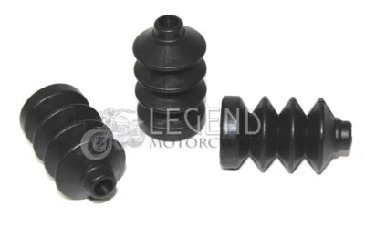 13584-33110 SUZUKI GT380 Carb Dust Boots x3 Bellows Rubbers Throttle A3-02 - Image 1 of 4