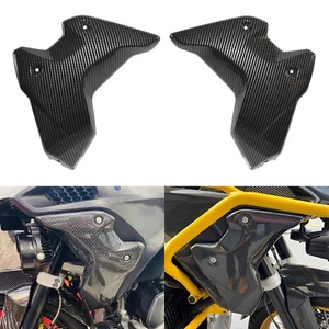 Carbon Radiator Side Cover Shroud Panel Fairing Cowl For BMW R1250GS 2018-2024 - Picture 1 of 11