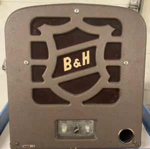 Vintage BELL & HOWELL Filmosound 185 Power Speaker Tube Amp Rare Clean For Parts - Picture 1 of 10
