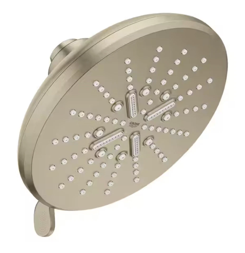 GROHE 26789000 SmartActive Multifunction Rain Shower Head Chrome Open Box