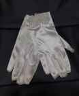 Nouveaux gants satin blanc enfants filles longueur poignet première communion mariage fleur