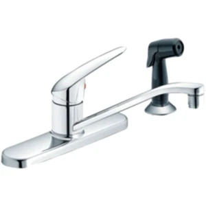 Grifo de cocina monomando Moen CA40513B Cornerstone con rociador lateral - Imagen 1 de 2
