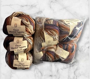 Universal Yarn Classic Worsted Tapestry Acrylic, Wool #7041 /197 Yrd Lot Of 7 - Picture 1 of 7