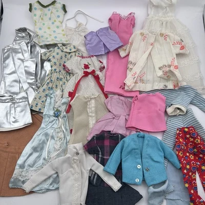 LOTE ROPA MOD muñeca Barbie vintage clon hecho a mano años 60 70 Foto 1 de 4