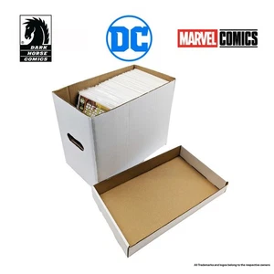 Comic Book Cardboard Storage Box! Holds approx 150-175 Comics - Picture 1 of 8