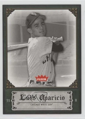 2006 Fleer Greats of the Game Luis Aparicio #61 HOF - Image 1 of 2