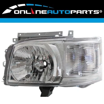 LH HeadLight For Toyota Hiace Van LWB/Commuter Left LHS Head Light 2005~2010 - Image 1 of 4
