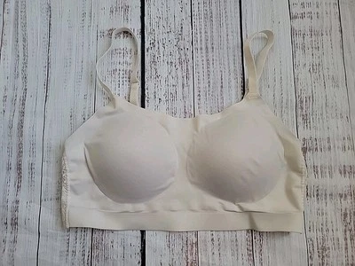 Bralette Soma Intimates Enbliss Luxe Espalda de Encaje Inalámbrico Marfil Mediano Foto 1 de 3