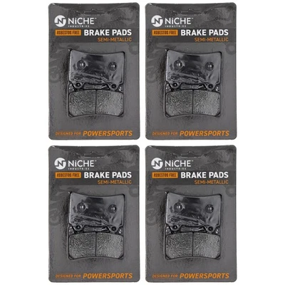 刹车片套装适用于雅马哈 Royal Star FZR1000 前后半金属 4 包 — 第 1/4 张图片