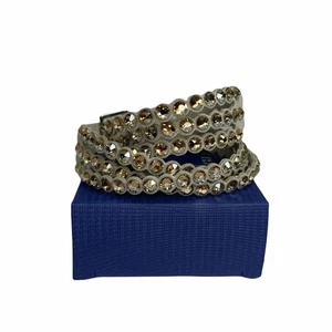 Swarovski Power Collection Adjustable Bracelet in Golden Shadow - Picture 1 of 5