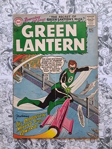 Green Lantern #4 Secret Green Lantern's Mask Bob Kane Joe Giella Cover DC 1961 - Bild 1 von 6