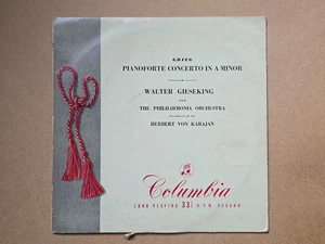 Grieg – Pianoforte Concerto In A Minor vinyl 10" record - Picture 1 of 8