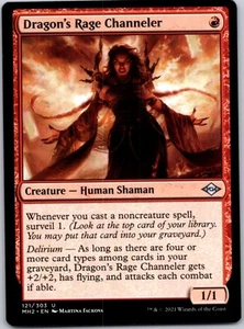 Dragon's Rage Channeler - Magic The Gathering - Modern Horizons 2 #121 - Imagen 1 de 1