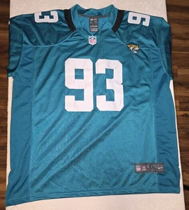 Camiseta Nike Jacksonville Jaguars #93 Campbell Talla XL RARA - Imagen 1 de 4