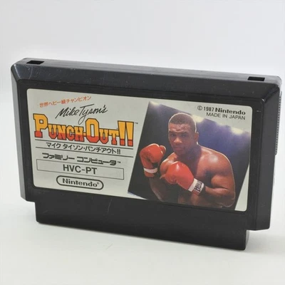 Famicom PUNCH OUT Mike Tyson's Cartridge Only Nintendo 1562 fc - Image 1 of 4