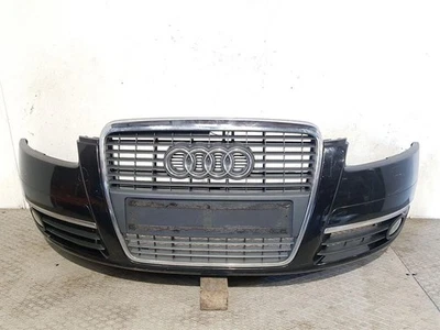 2004-2008 MK3 C6 AUDI A6 FRONT BUMPER BLACK 4 DOOR SALOON - Image 1 of 4