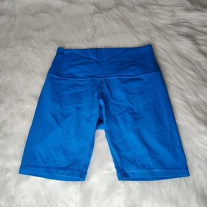 Lululemon Align Shorts 8" Schrittlänge hoher Bund hell royalblau farbig Damen 8 - Bild 1 von 5
