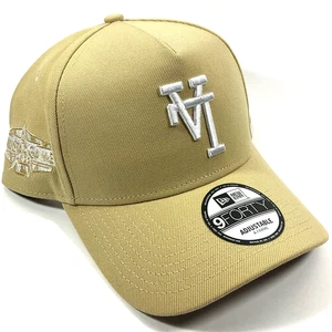 New Era Upside Down LA Dodgers Exclusive Wheat 9FORTY A-Frame Snapback Hat Cap - Picture 1 of 9