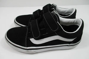 -NEU Vans Old Skool V schwarz Jugend Kinder Skateschuhe Turnschuhe Größe 13,5 UY - Bild 1 von 4