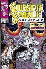 SILVER SABLE AND THE WILD PACK  # 2 - GATTLING'S GUNS - from MARVEL COMICS [NnO]