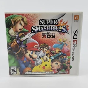 Super Smash Bros. Para Nintendo 3DS Estuche y Manual Solo - SIN JUEGO X - Imagen 1 de 6